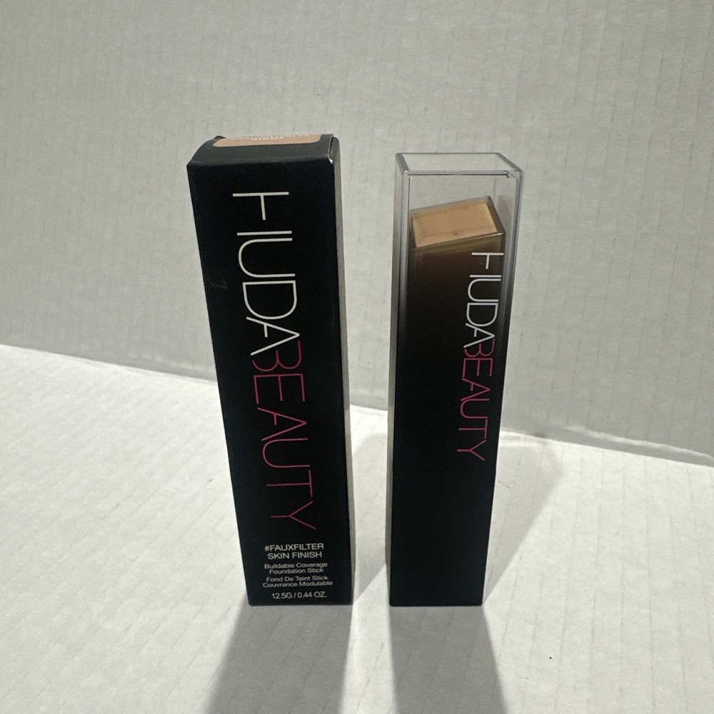 Huda Beauty Fauxfilter Skin Finish Foundation Stick ~ Macchiato 400G ~‎ .44 oz